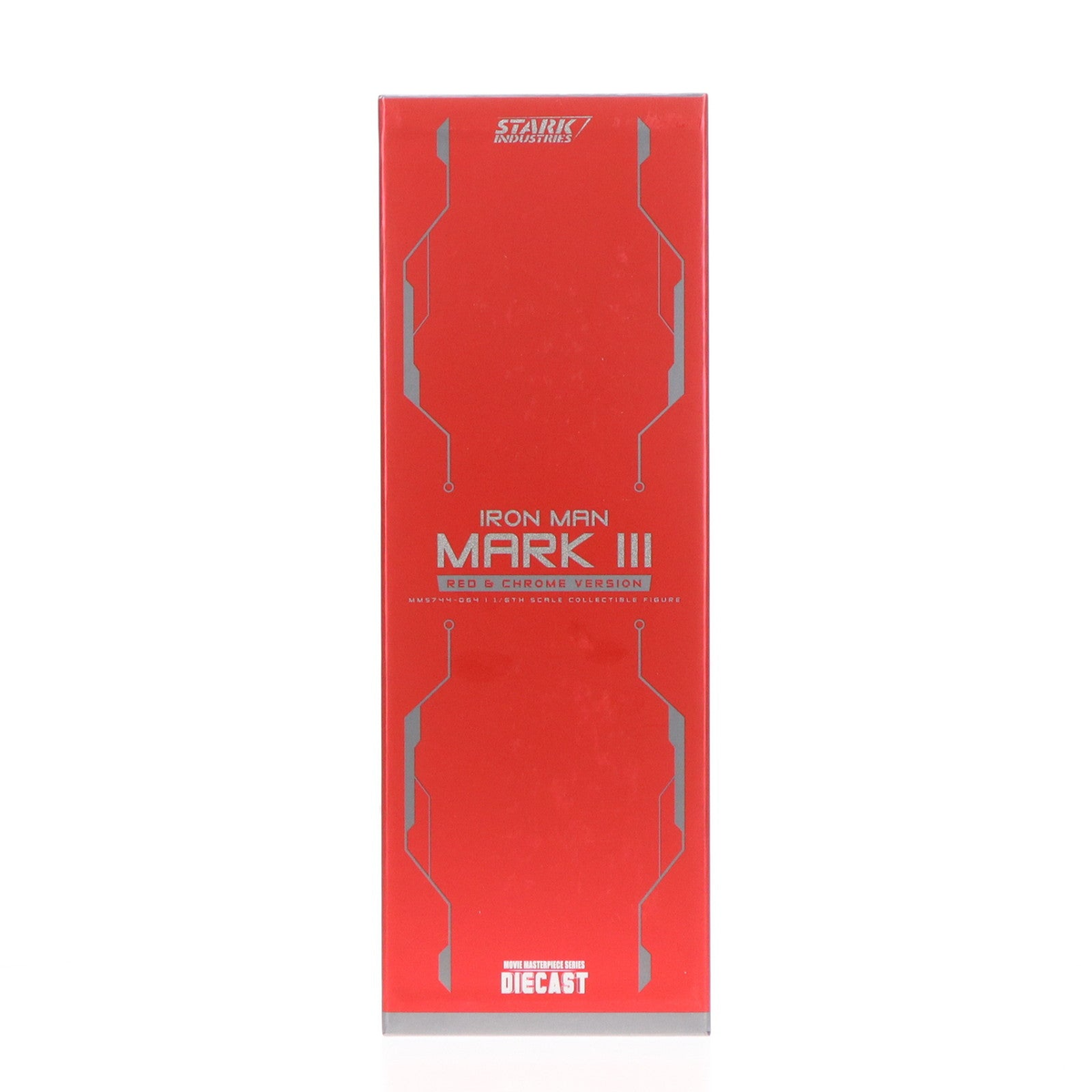 MMM様 レッド 24cm Iron Man Mark III Red & Chrome Version Hot Toys Exclusive
