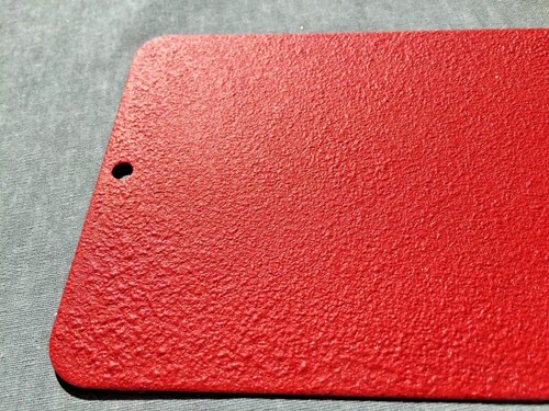 Red wrinkle Qualicoat Powder Coating Paint 1Lb/0.45kg - Picture 2 of 2