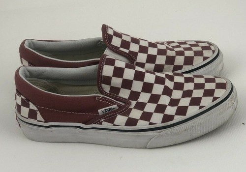 checkered vans size 7