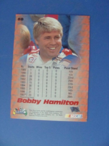 BOBBY HAMILTON - MAXX 1998 - CARD #88 - #43 STP PONTIAC CARD - Picture 3 of 3