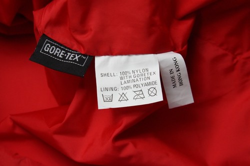 ALBERTO ASPESI Portofino Jacket Men's LARGE Gore-Tex Lamination Hidden Hood Red - Picture 10 of 10