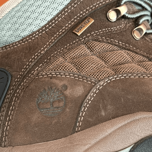 Timberland Para Mujer Gannon Mid Gore Tex Marrón Cuero Senderismo Trail Botas de Trabajo 9 - Imagen 11 de 12