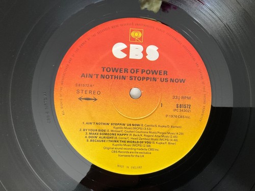 TOWER OF POWER - CLASSIC 12" VINYL LP ALBUM RECORD TOWER OF POWER FREE POSTAGE - Picture 4 of 5