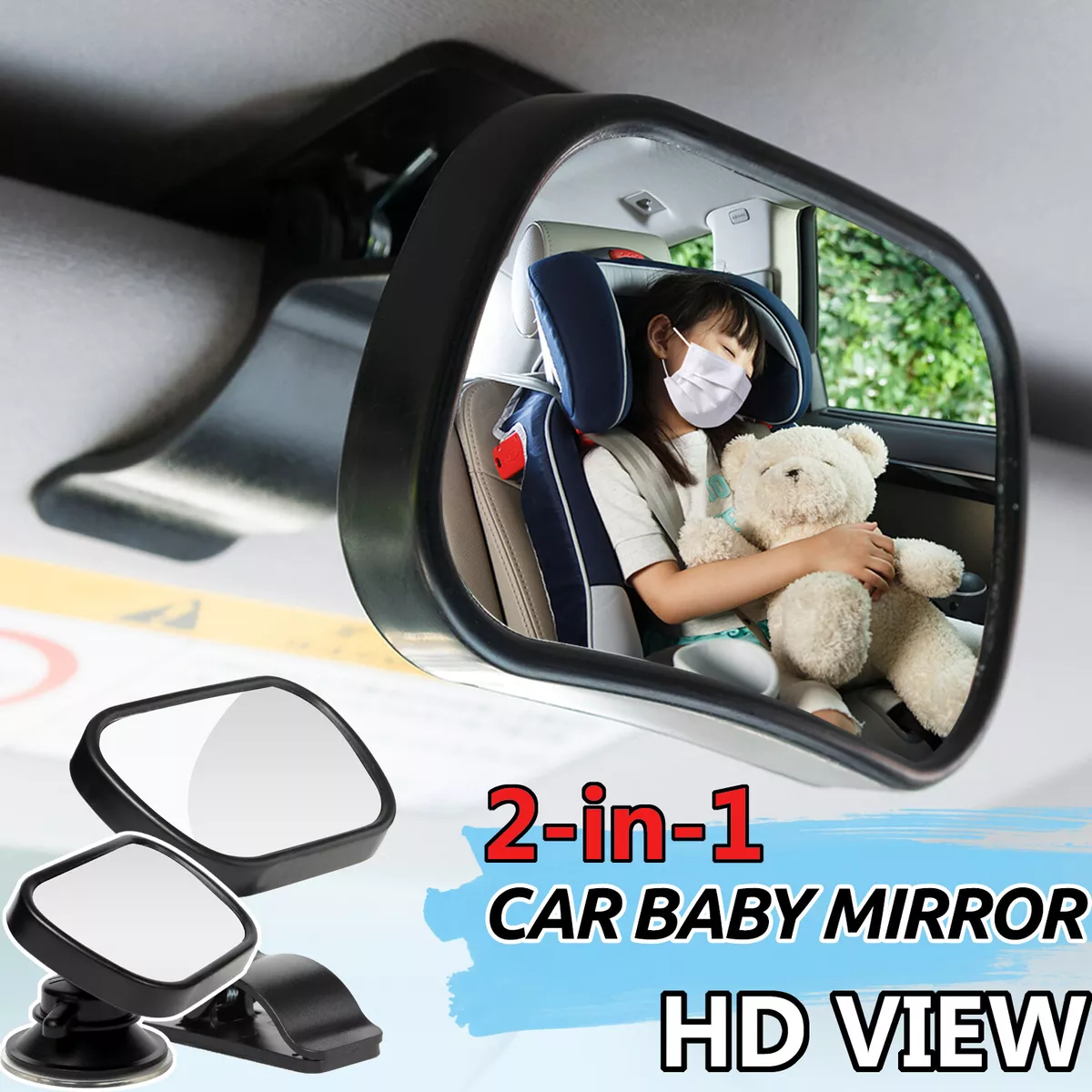 Extra car mirror