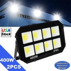 400W Watt Outdoor LED COB Flood Light Fixture Waterproof Gymnasium Garden Lamp