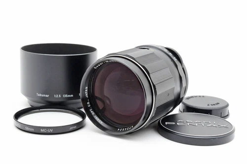 PENTAX SMC Super Multi Coated Takumar 135mm F2.5 M42 lens [Near Mint,Tested] JP