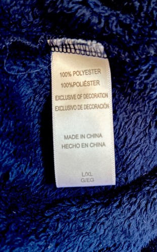 Tommy Bahama Luxury Soft Bath Lounge Robe Logo Pocket Belted L/XL  G/EG - Picture 12 of 12