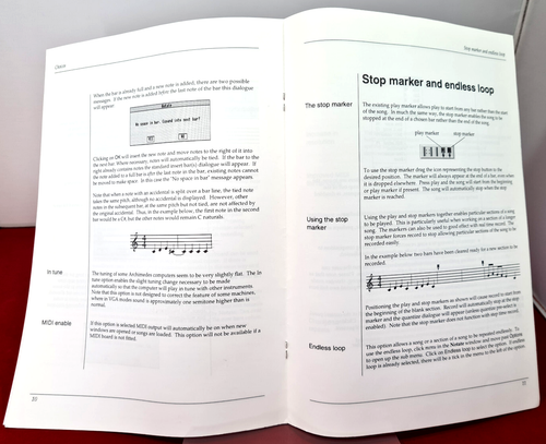 User Guide for Notate with Additional Notes V1.2 Longman Logotron Acorn RISC OS - Bild 6 von 8