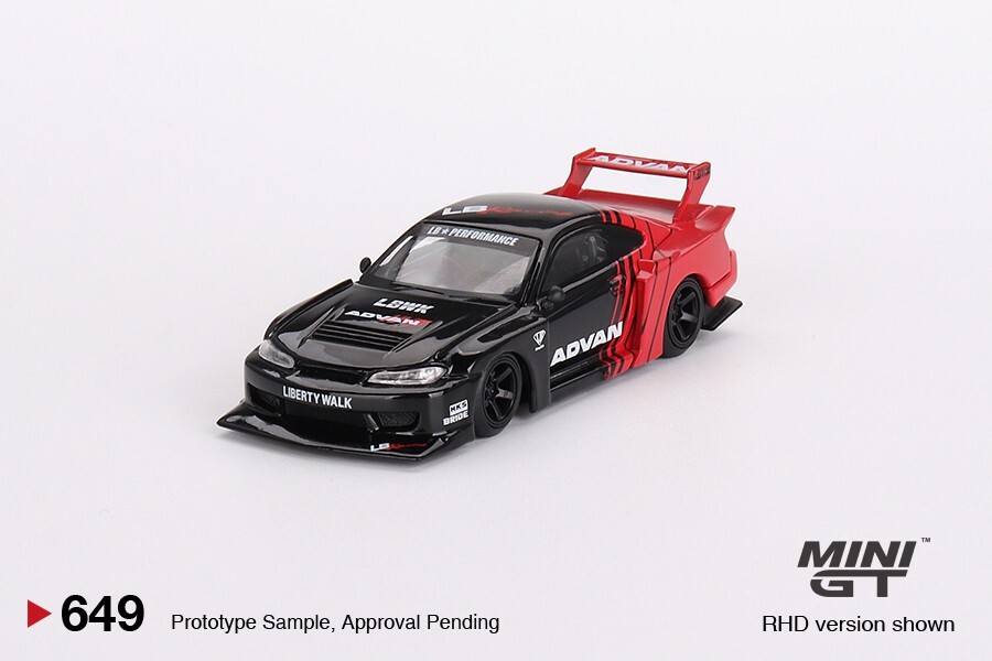 1/64 MINI GT NISSAN　S15 LB Racing テントセット 1/64 MINI GT NISSAN S15 LB Racing テントセット - メルカリ