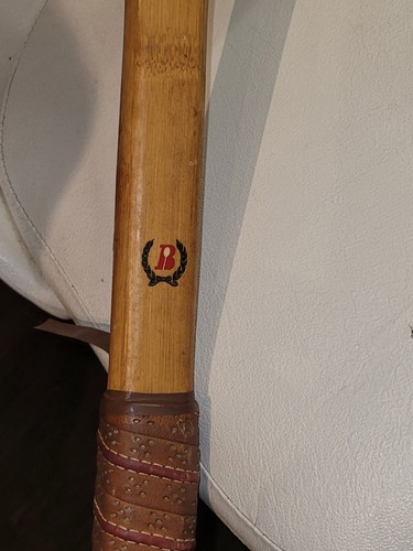 Vintage Bancroft Court Super Winner Schläger mit Holzrahmen Made in USA - Bild 4 von 6