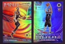 2023 NBA Hoops Premium Stock Victor Wembanyama RC Hoopla & Anti Gravity SILVER