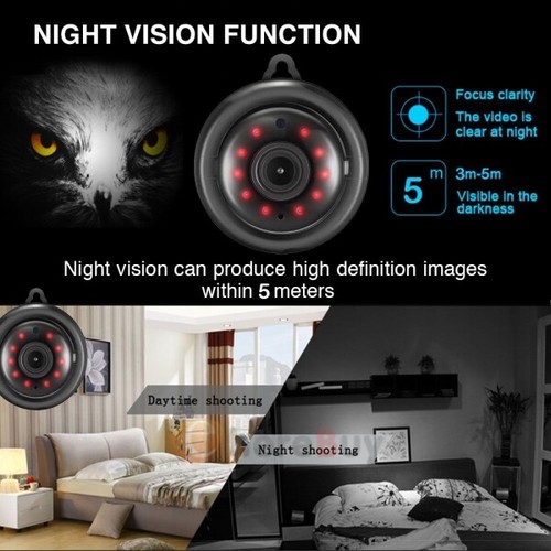 HD 1080p WiFi Security Camera with Motion Detection, Night Vision, Two-Way Audio - Picture 2 of 12