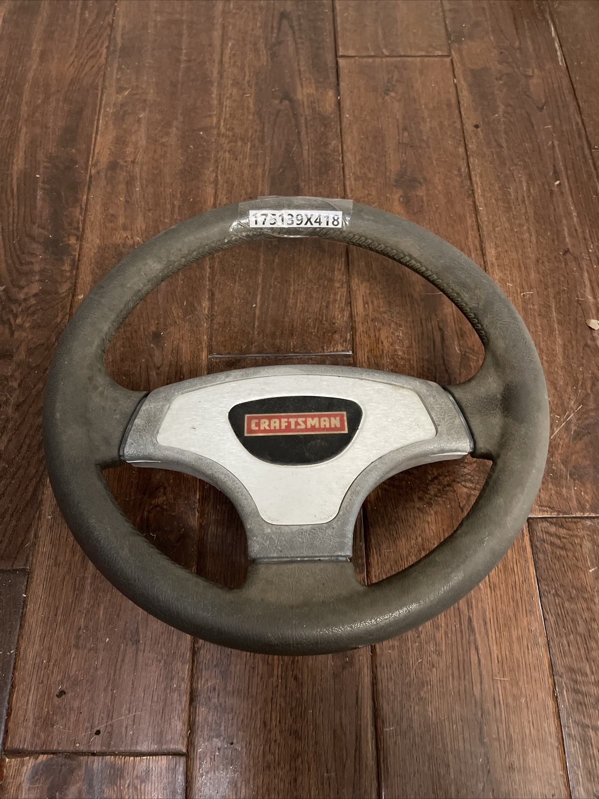 OEM Craftsman Lawn Tractor Steering Wheel 175139X418 175139 eBay