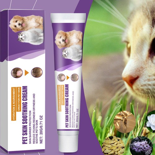 Skin Care for Dogs Repairs Dry Skin Non-Greasy Moisturizing Cream dependable - Picture 2 of 12