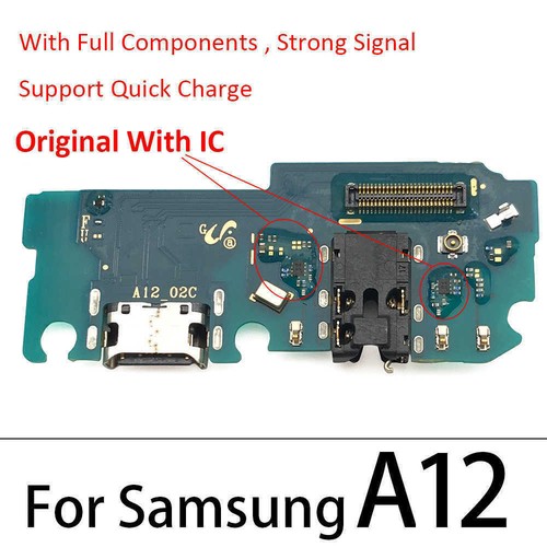 For Samsung Galaxy A12 A20 A21S A30 A50 A70 A11 A 31 A51 A71 Charging Port Flex - Zdjęcie 3 z 15