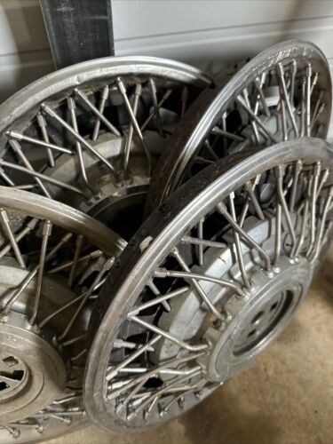 16” Cadillac E & K Wheel Cover Used Set Of 4 - Picture 3 of 3