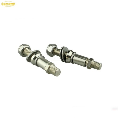 2Pcs Motorcycle 10mm Mirror Stem Adaptor/Adapter Mount Bolt For Harley Softail - Bild 4 von 8