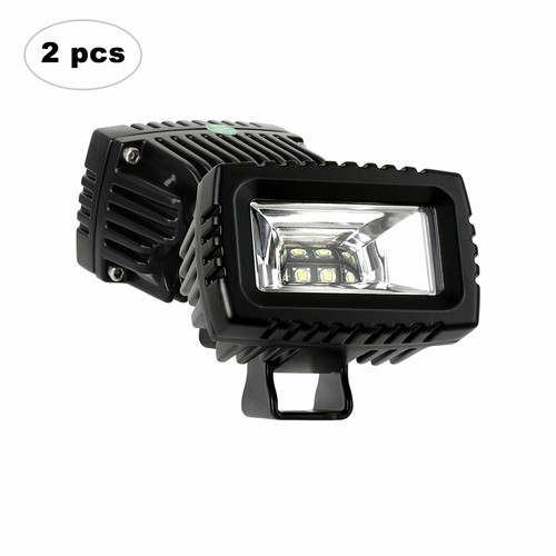 2x 3'' Inch Flush Mount LED Work Light Bar Flood Pods Driving Off Road Fog Lamp - Picture 8 of 11