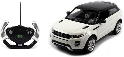 1:14 Land Rover Range Rover Evoque RC Toy Car with LED Lights (White)