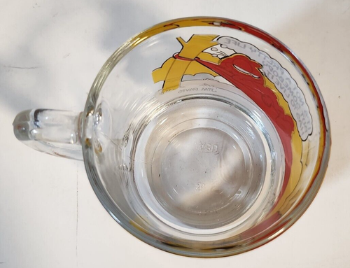 Taza de vidrio transparente McDonalds Garfield 1978 de colección 10 oz hamaca Jim Davis - Imagen 7 de 10