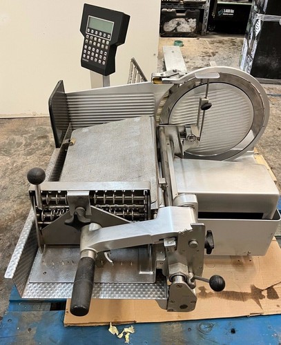 Bizerba Meat Slicer A404 DIGITAL AUTO SLICER STACKER BACON, MEAT MADE IN GERMANY - Picture 10 of 12