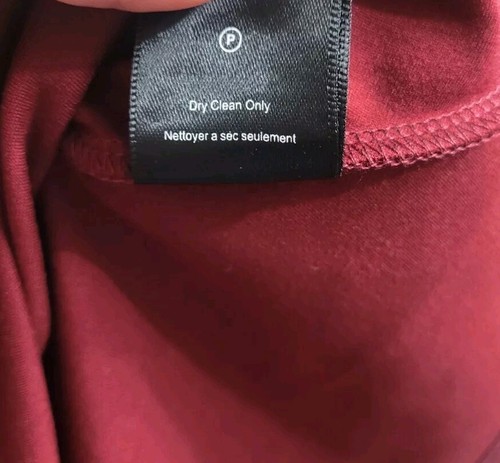 Heartloom X Revolve Size Medium Abby Drop Hem Dress Burgundy Lace Cap Sleeve - Picture 8 of 12