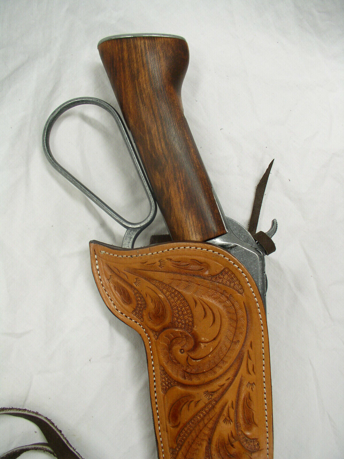 Stutenbein, Ranchhand, Chiappa Western Revolverheld Lederpistole Holster tragen - Bild 14 von 18