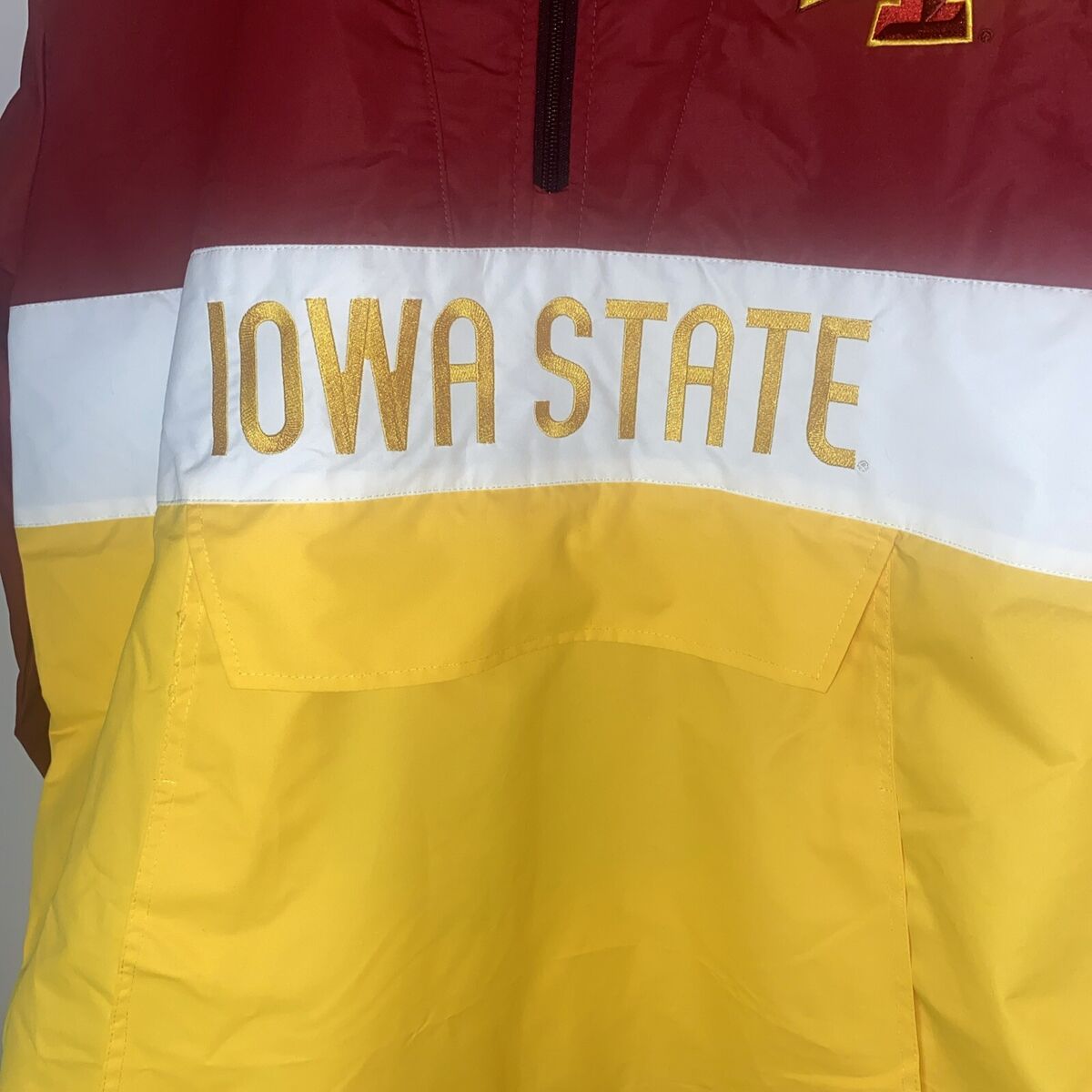 Iowa State Cyclones Franchise Club Mens 2X Red White Yellow