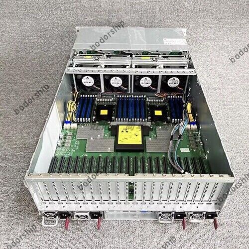 Supermicro SYS-6049GP-TRT GPU Server 24X3.5" 2x8272CL CPU,960G M.2 SSD,512GB RAM - Picture 1 of 3