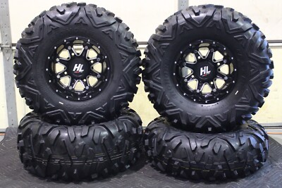 KAWASAKI MULE SX 27'' BIGHORN RADIAL ATV TIRE HL4 WHEEL KIT KAW1CA M917 M918
