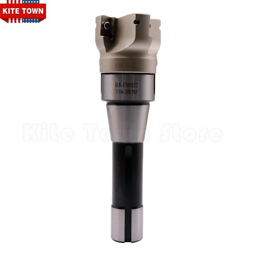 R8 FMB22 Arbor 400R 50MM Face End Mill Shell Cutter 10Pc APMT1604