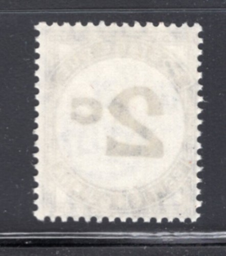British Guiana Postage Due 2c Watermark ERROR(4a) MNH #J2a CV$175 - Picture 2 of 2