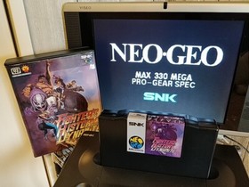 FIGHTER'S HISTORY DYNAMITE FHD (KARNOV'S REVENGE) NEO GEO AES Cartridge-c0710-