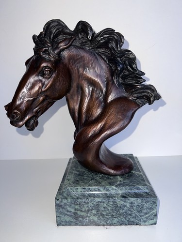 Original Signed Burt Reynolds Bronze Horse Sculpture “Cat Dancing” Nice ! - Picture 18 of 18