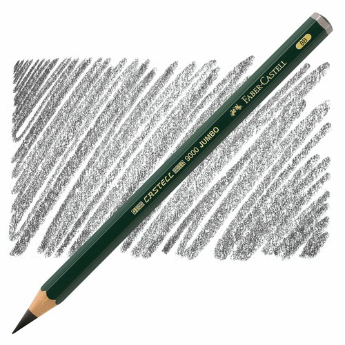 Faber-Castell 9000 Graphite Regular/Jumbo Pencil | 16 Grades - Picture 26 of 26