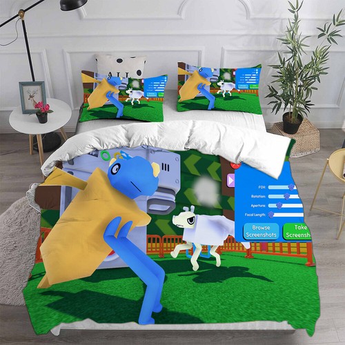 Wobbledogs Cute Dogs 3D Duvet Cover Bedding Pillowcase Quilt Single Double King - Picture 27 of 38