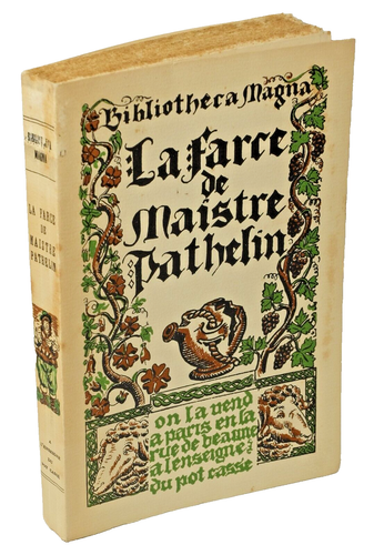Edouard Fournier LA FARCE de MAISTRE PATHELIN ENSEIGNE POT CASSE PIERRE NOËL ILL - Picture 1 of 3