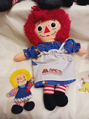 Raggedy Ann & Andy Knickerbocker Georgene Puppen Ausstechform Gummi Konvolut #18 - Bild 4 von 21