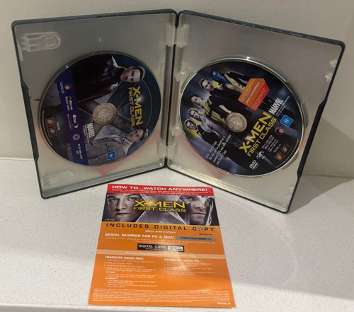 X-Men First Class - Limited Edition Steelbook Blu-Ray & DVD Set. - Picture 3 of 3