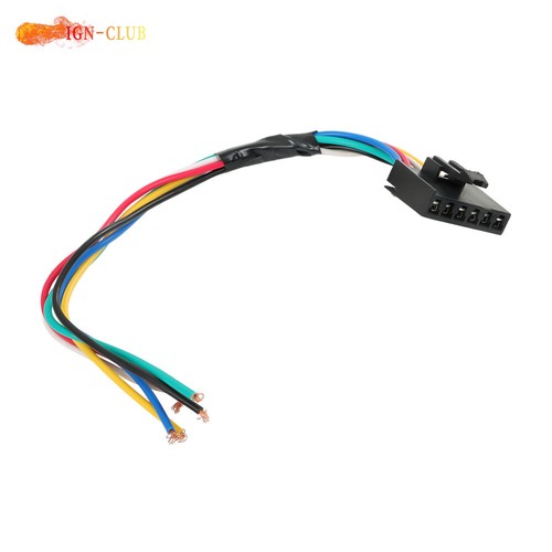 For Polaris Sportsman Scrambler Magnum Xplorer 6Pin Ignition Key Switch &Harness - Picture 4 of 8