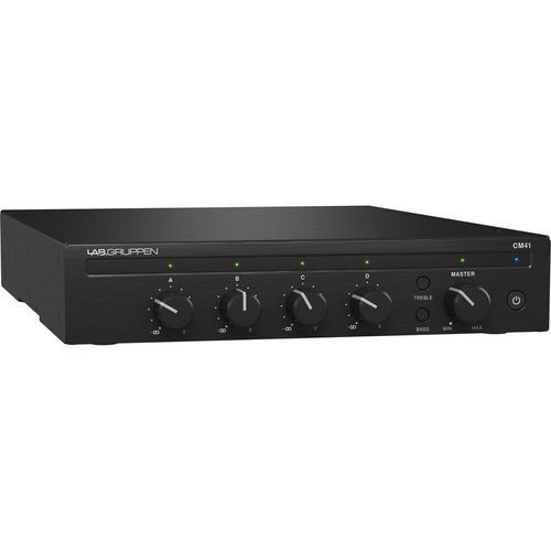 NEW LAB GRUPPEN CM41 Commercial 4 Input 2 out Mixer Authorize Dealer Best Deal!
