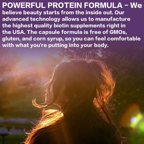 Biotin Collagen & Keratin - Anti-Aging, Hair Growth, Skin Health, Strong Nails - Picture 8 of 13