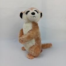 Aurora Meerkat Plush 8in Stuffed Animal Toy Zoo Africa Brown Tan Soft Standing