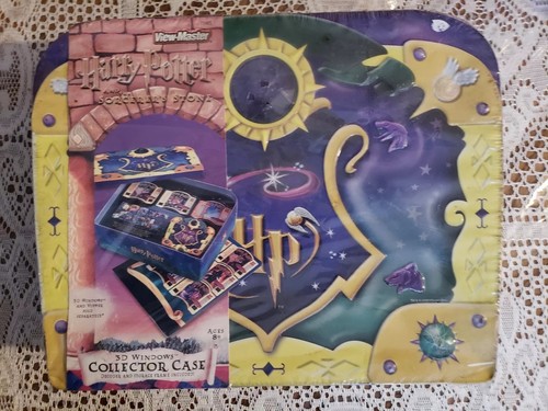View Master Harry Potter and the Sorceror's Stone 3D Windows Collectors Case NEW - Picture 1 of 3