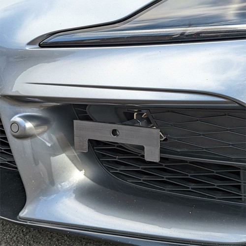 Nummernschildhalterung für GR Supra A90 MK5/V Anhängerkupplung vorne - Bild 3 von 6