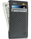 Genuine Leather Slim Card Holder Minimalist Wallets For Men Women RFID Blocking