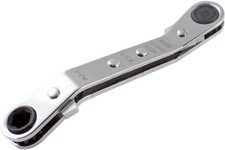 ATBRO2528 Omega Technologies 1/4'' x 9/32'' Hi-Lok Offset Ratcheting Box Wrench
