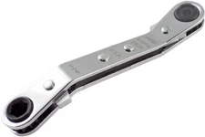 ATBRO2528 Omega Technologies 1/4'' x 9/32'' Hi-Lok Offset Ratcheting Box Wrench