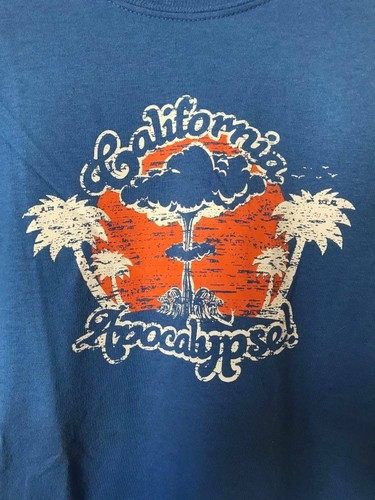 Vintage California Apocalypse Jerzees Brand T shirt Medium - Picture 2 of 2