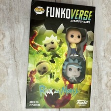 Rick and Morty Funko Pop! Funkoverse Strategy Board Game New & Sealed